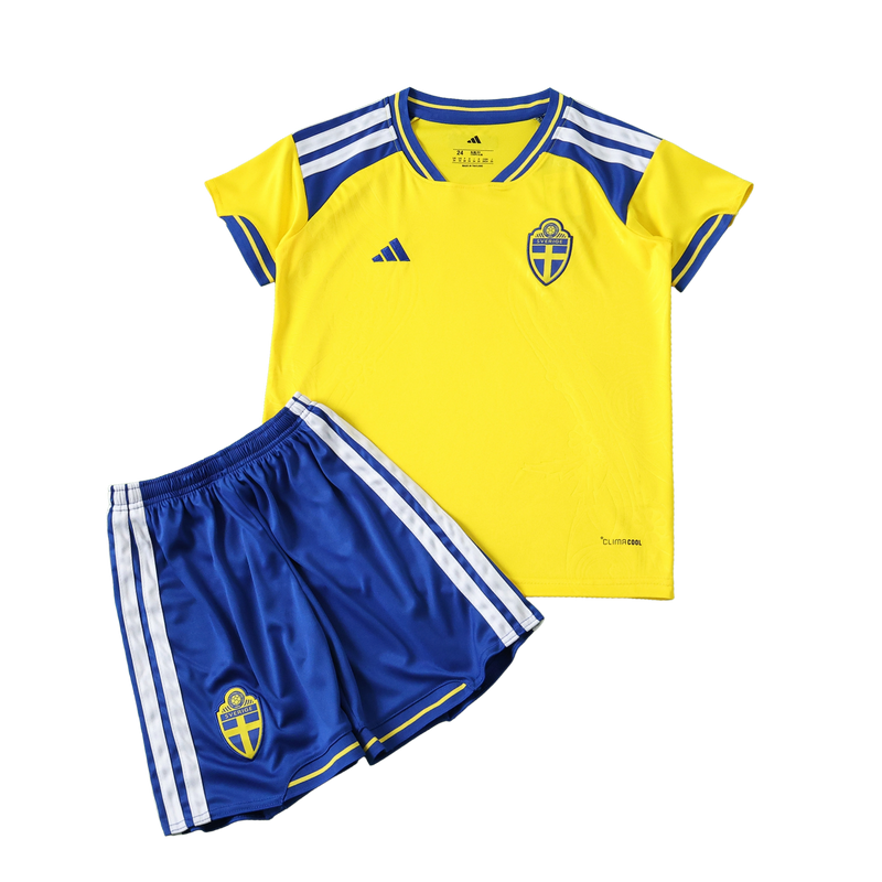 Sweden - Home 26/27 Kids Jersey Kit