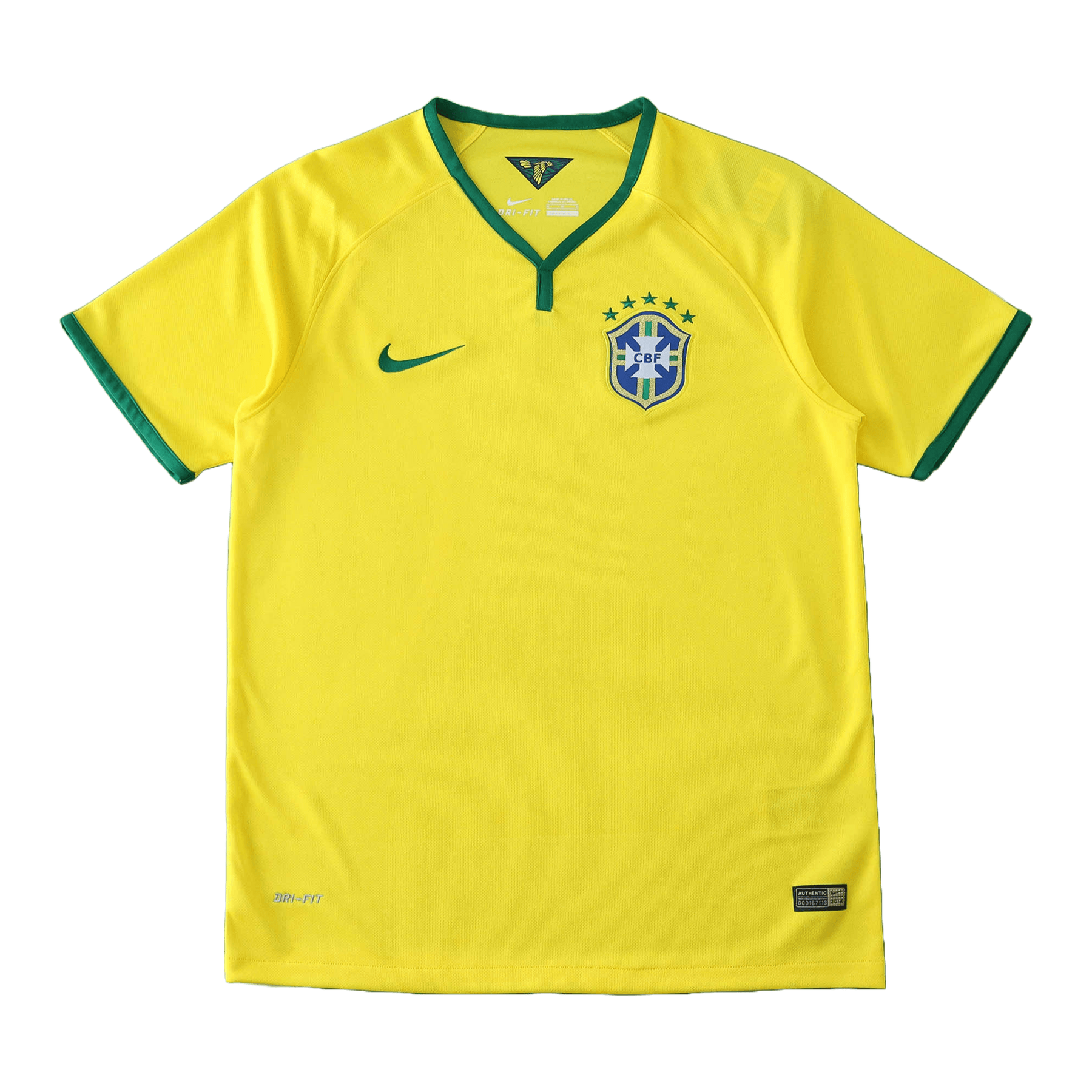 Brazil - Retro Home 2014 Jersey