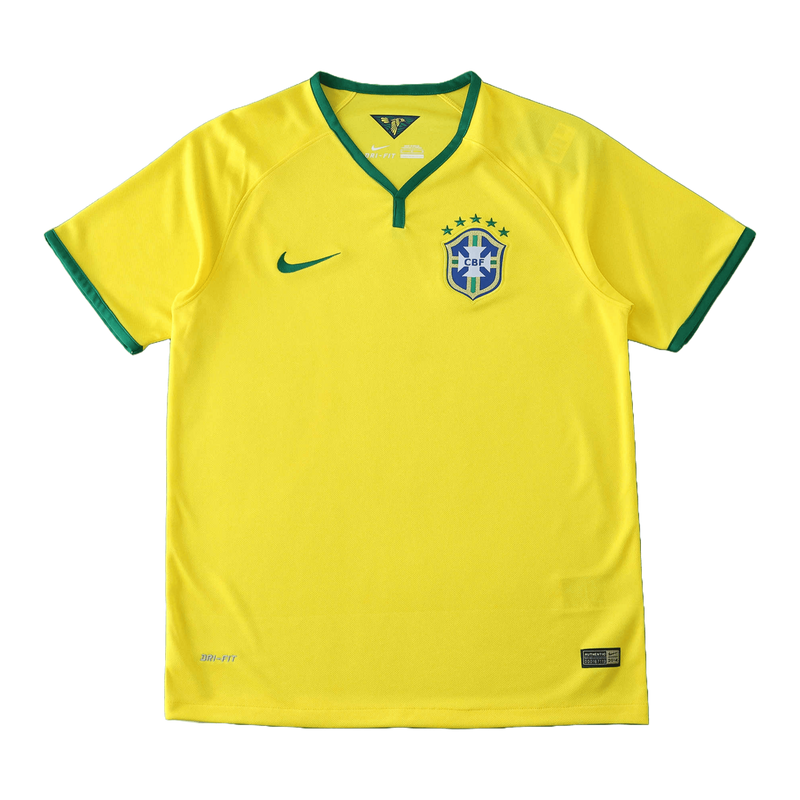 Brazil - Retro Home 2014 Jersey