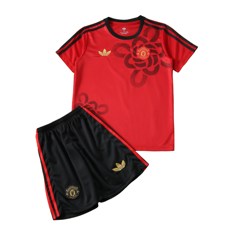 Manchester United - Chinese New Year 25/26 Kids Jersey Kit