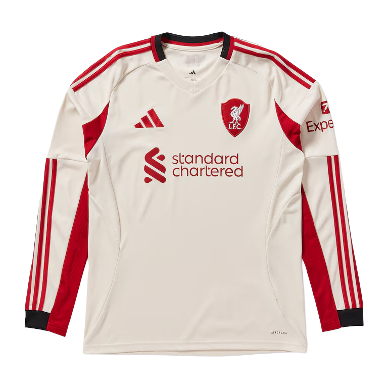 Liverpool - Away 25/26 Men's Jersey Long Sleeve