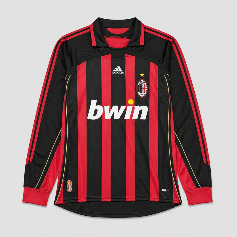AC Milan - Retro Home 2006/07 Long Sleeve Jersey