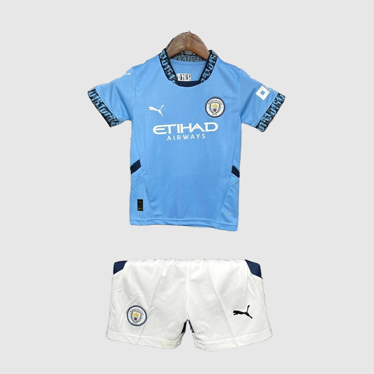 Manchester City - Home 24/25 Kids Jersey Kit