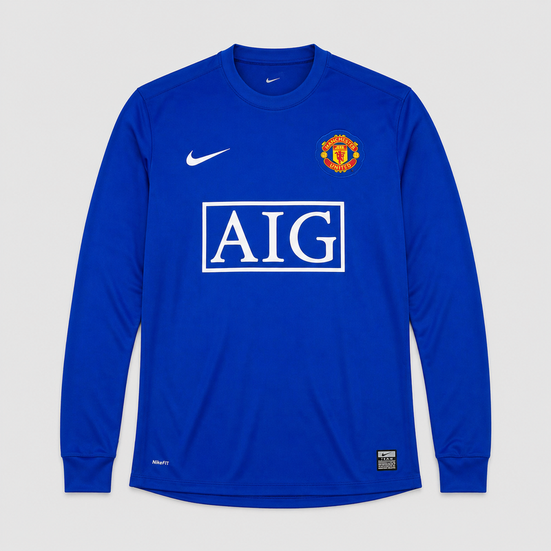 Manchester United - Retro Away 2008/09 Long Sleeve Jersey