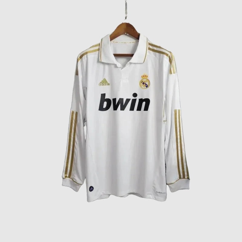 Real Madrid - Retro Home 2011/12 Long Sleeve Jersey