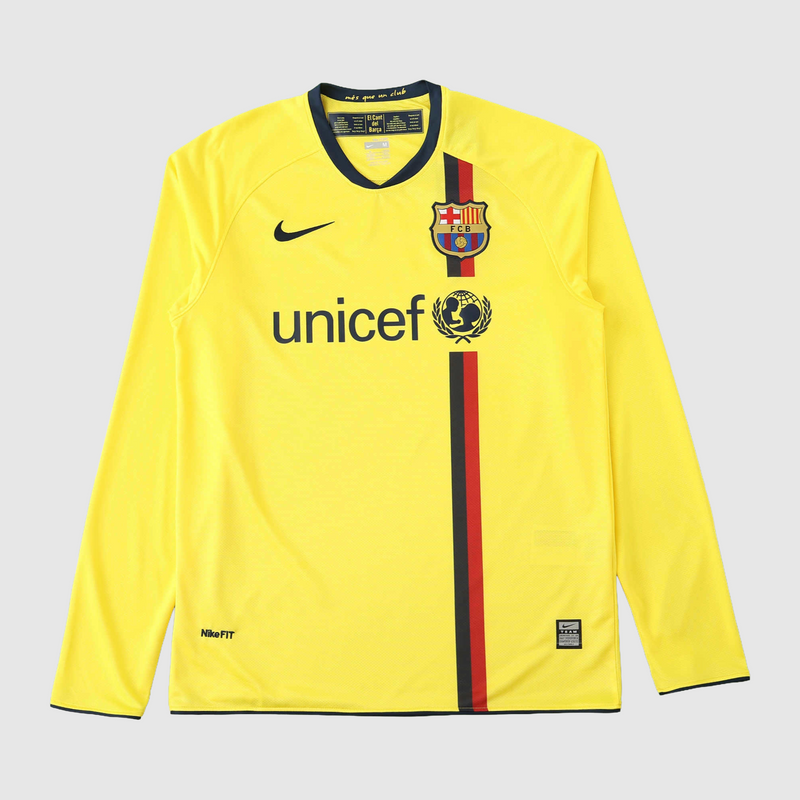 Barcelona - Retro Away 2008/09 Long Sleeve Jersey