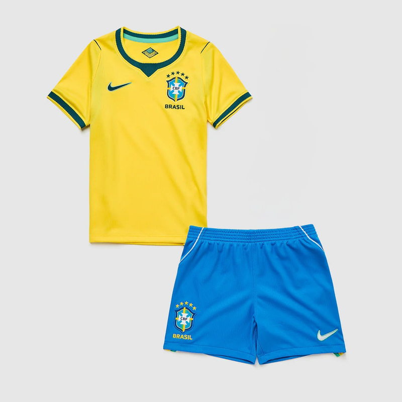 Brazil - Home 26/27 Kids Jersey Kit