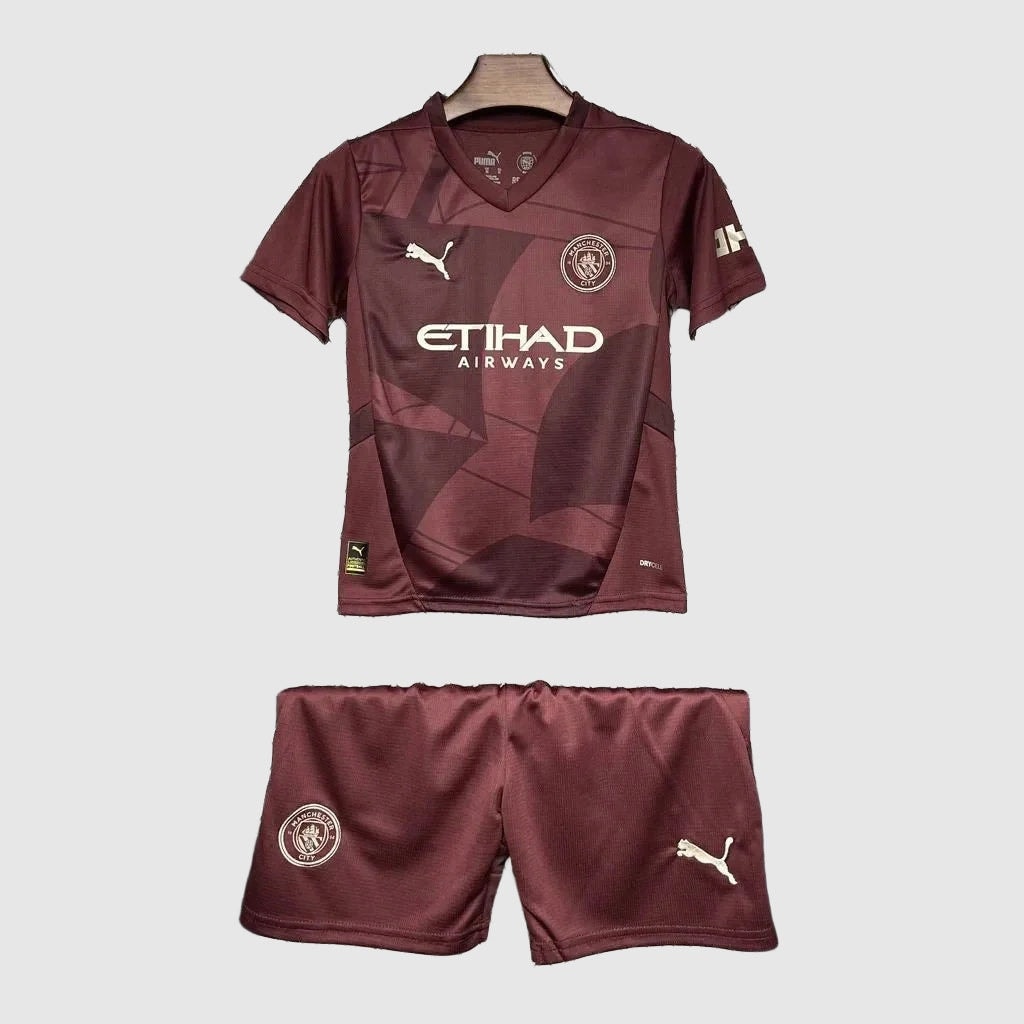 Manchester City - Away 24/25 Kids Jersey Kit