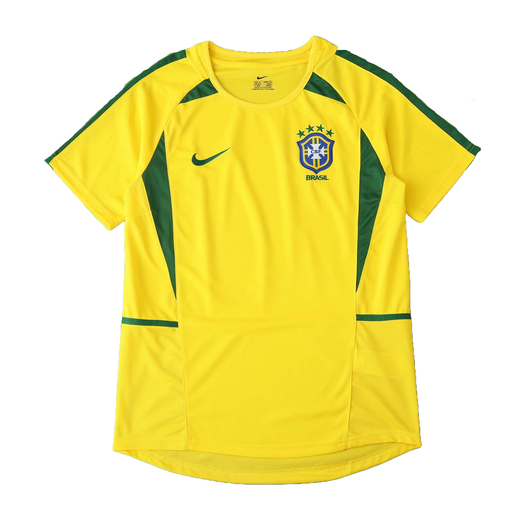 Brazil - Retro Home 2002 Jersey