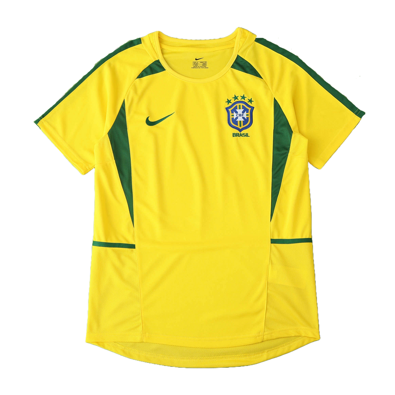 Brazil - Retro Home 2002 Jersey