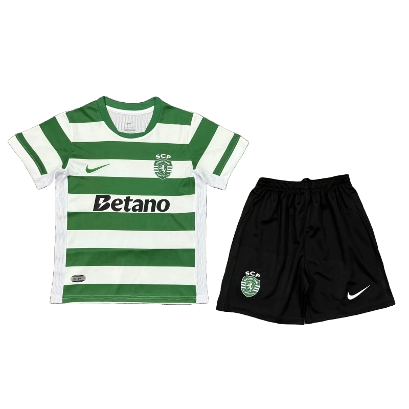 Sporting CP - Home 25/26 Kids Jersey Kit