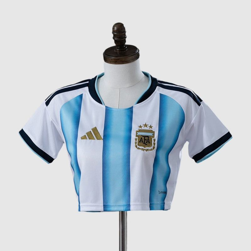 Argentina - Home 26/27 Women's Crop Jersey