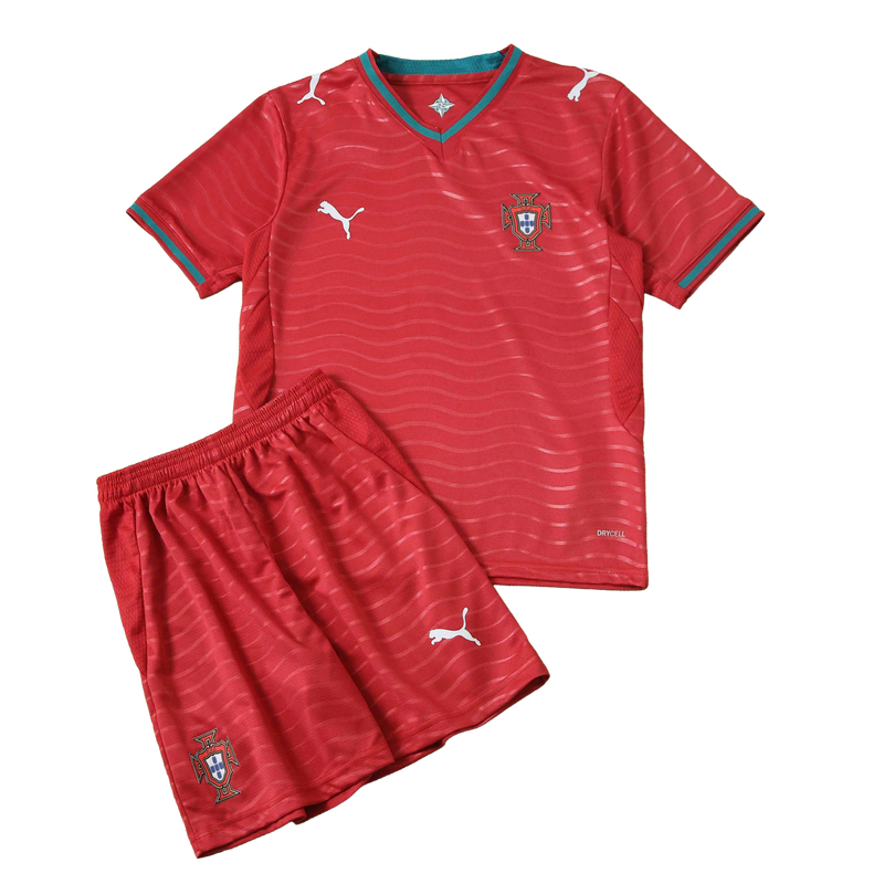 Portugal - Home 26/27 Kids Jersey Kit