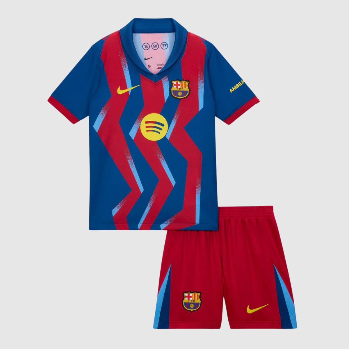 Barcelona - Fourth 25/26 Kids Jersey Kit