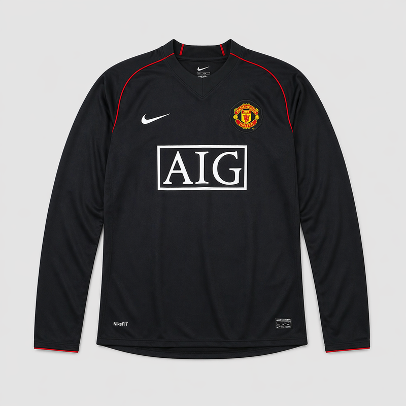Manchester United - Retro Away 2007/08 Long Sleeve Jersey