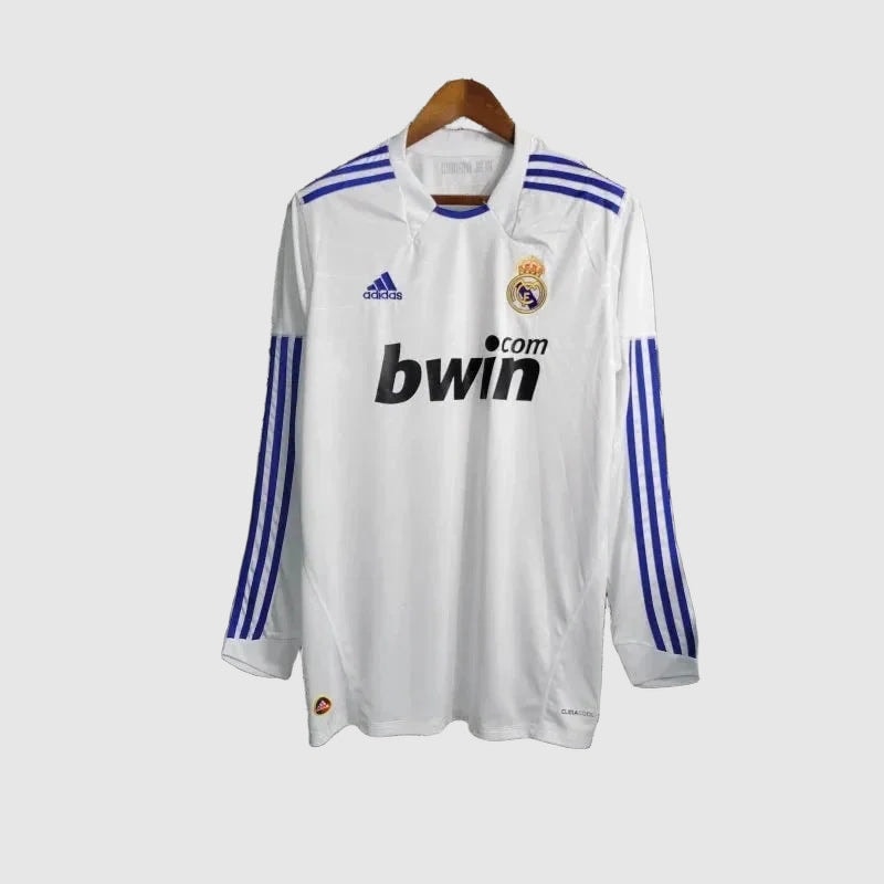 Real Madrid - Retro Home 2010/11 Long Sleeve Jersey