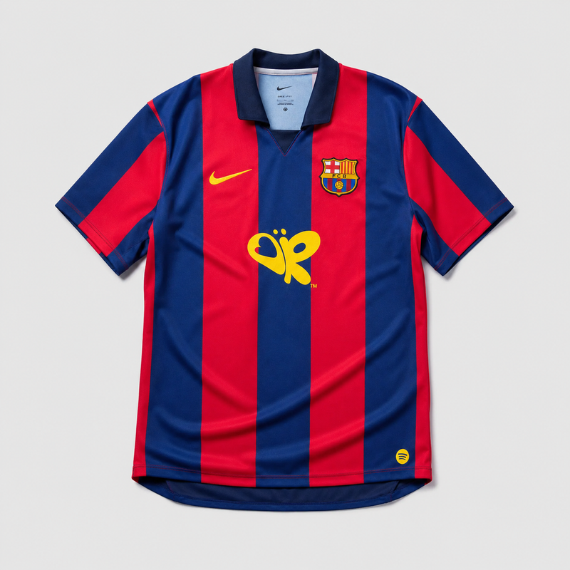 Barcelona - Retro Home 2003/04 Jersey