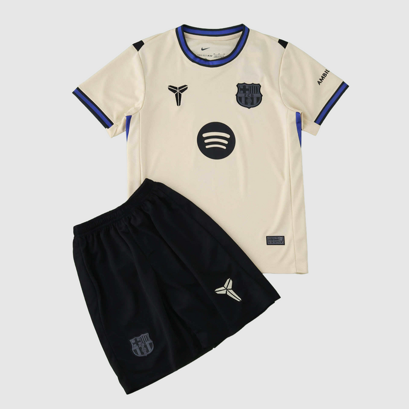 Barcelona - Away 25/26 Kids Jersey Kit