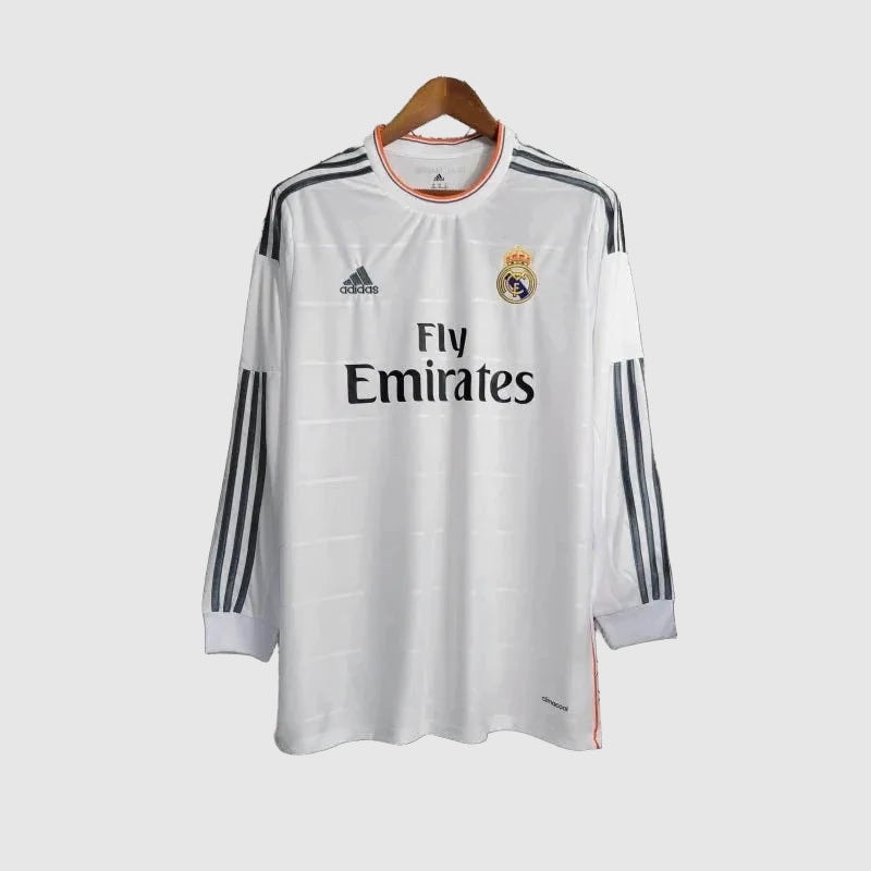 Real Madrid - Retro Home 2013/14 Long Sleeve Jersey