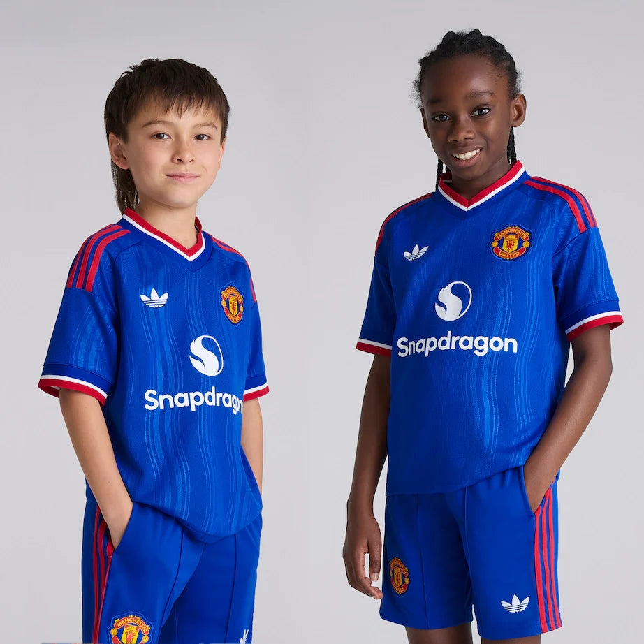 Manchester United - Away 26/27 Kids Jersey Kit