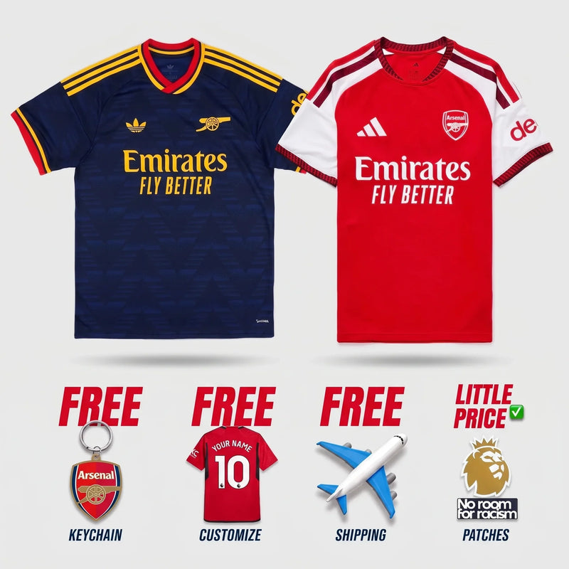 COMBO Arsenal - Home and Away Fan 26/27
