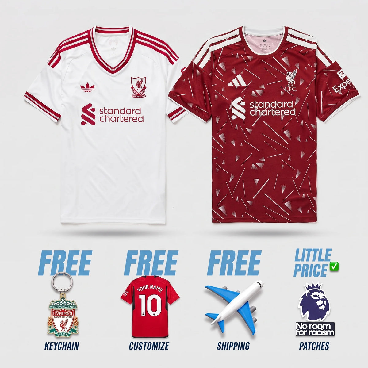 COMBO Liverpool Local y Visitante 26/27