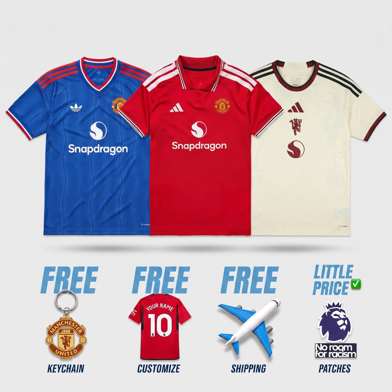 COMBO Manchester United Fan Heim, Auswärts und Ausweich 2026/27