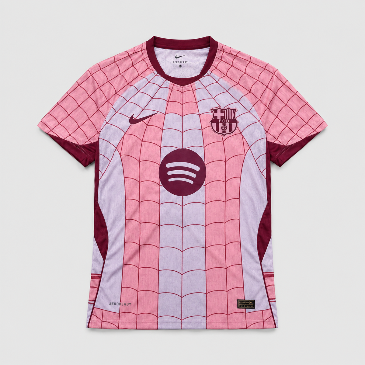 Barcelona - Pink Spider Special Edition 25/26 Player Edition Jersey
