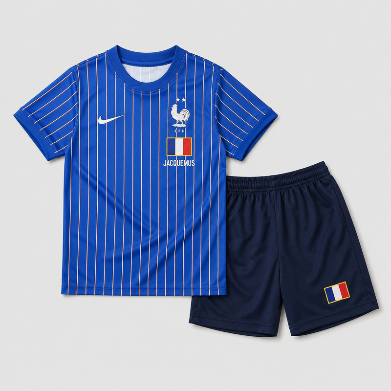 France - Pre-Match 26/27 Kids Jersey Kit