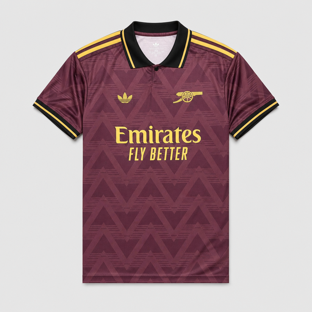 Arsenal - Burgundy & Gold Special Edition 2026/27 Fan Jersey