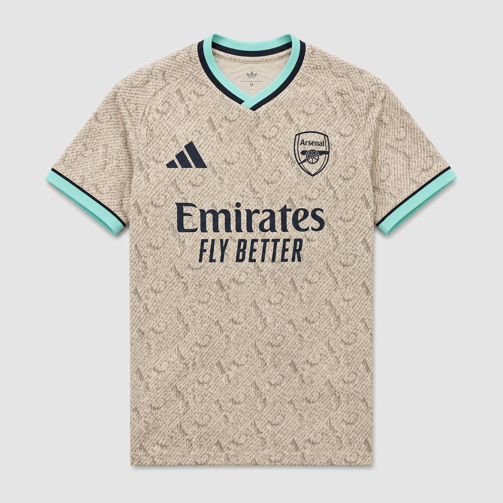 Arsenal - Sand & Mint Special Edition 2026/27 Player Jersey