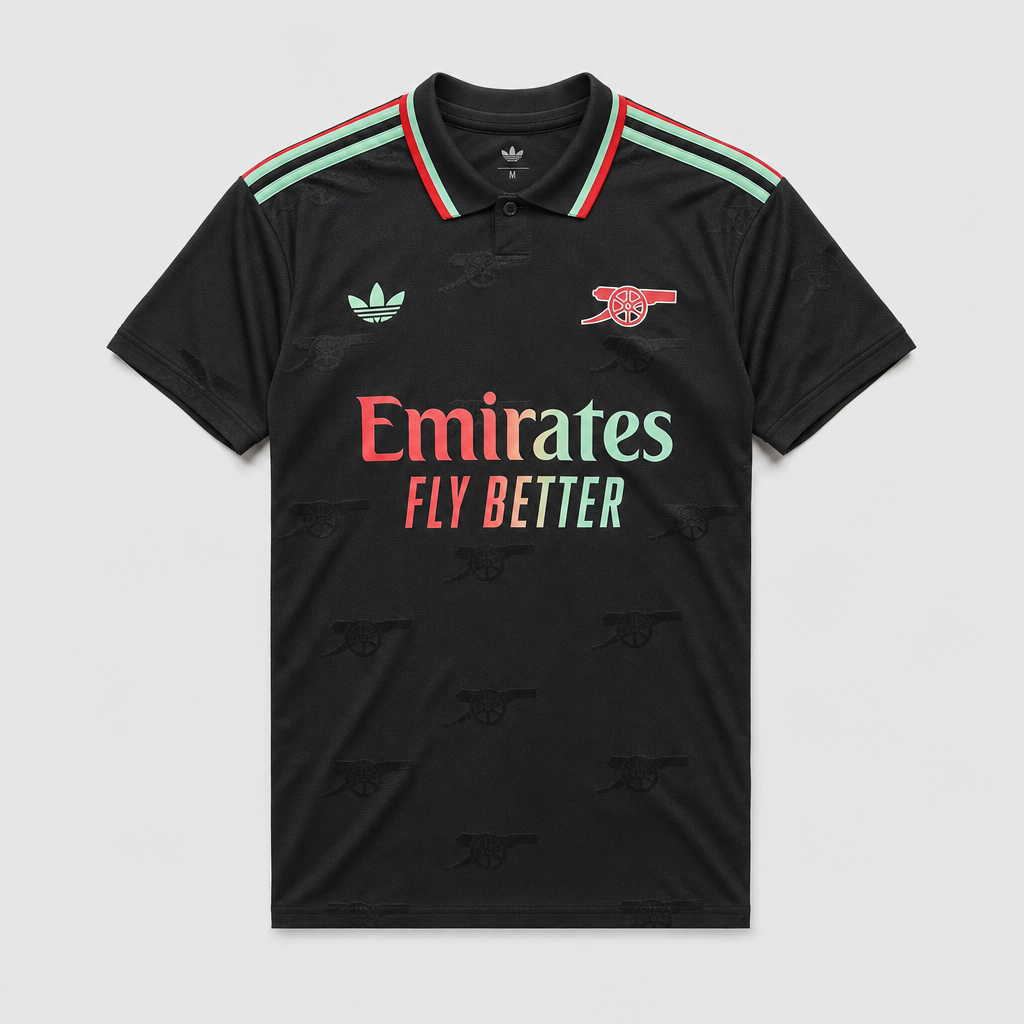 Arsenal - Black, Red & Mint Special Edition 2026/27 Player Jersey