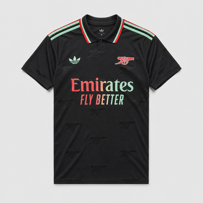 Arsenal - Black, Red & Mint Special Edition 2026/27 Player Jersey