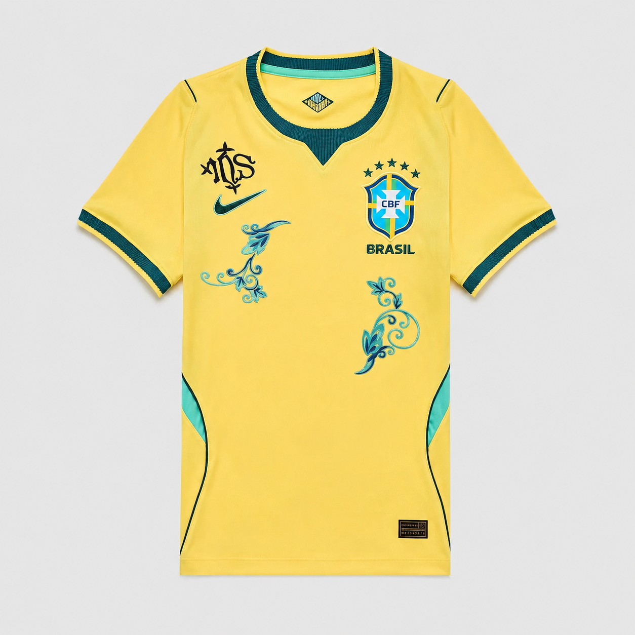 Brazil - Embroidered Home 26/27 Player Edition Jersey