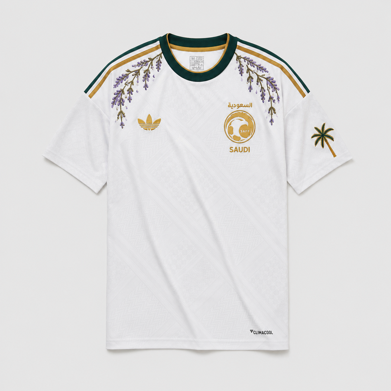 Saudi Arabia - Embroidered Away 26/27 Player Edition Jersey