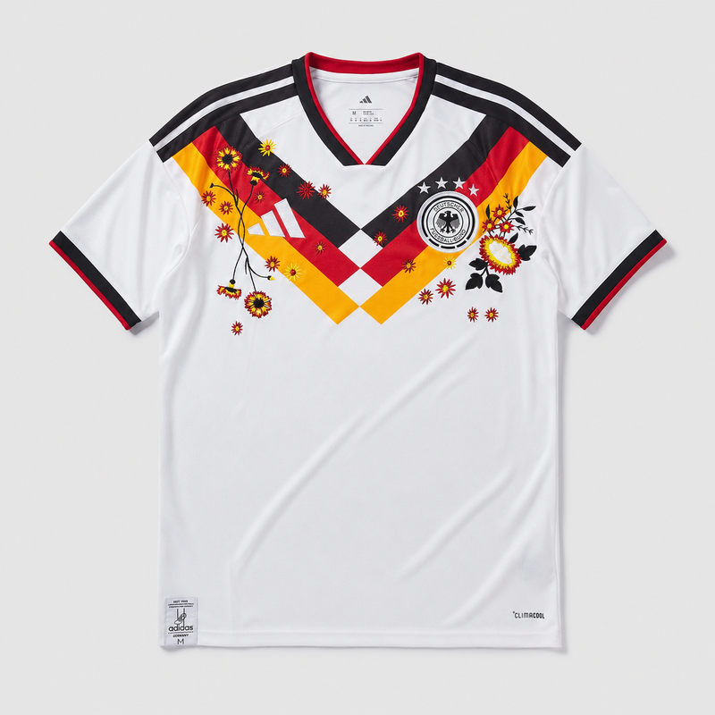 Germany - Embroidered Home 26/27 Men's Jersey