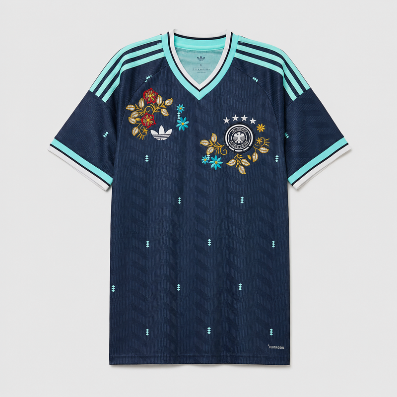 Germany - Embroidered Away 26/27 Men's Jersey
